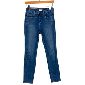 L'Agence Mid Rise Skinny Leg Jeans